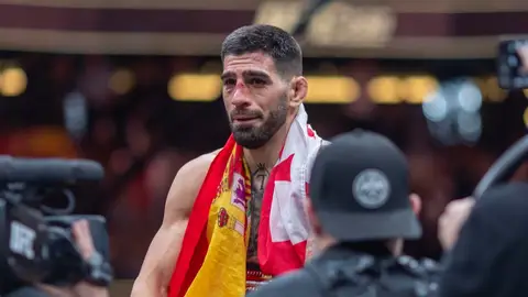 Ilia Topuria, tras vencer a Volkanovski Ilia Topuria, tras vencer a Volkanovski