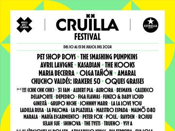 Cartel del Festival Cruïlla 2024