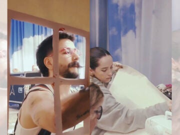 Camilo y Eva Luna en su vídeo.
