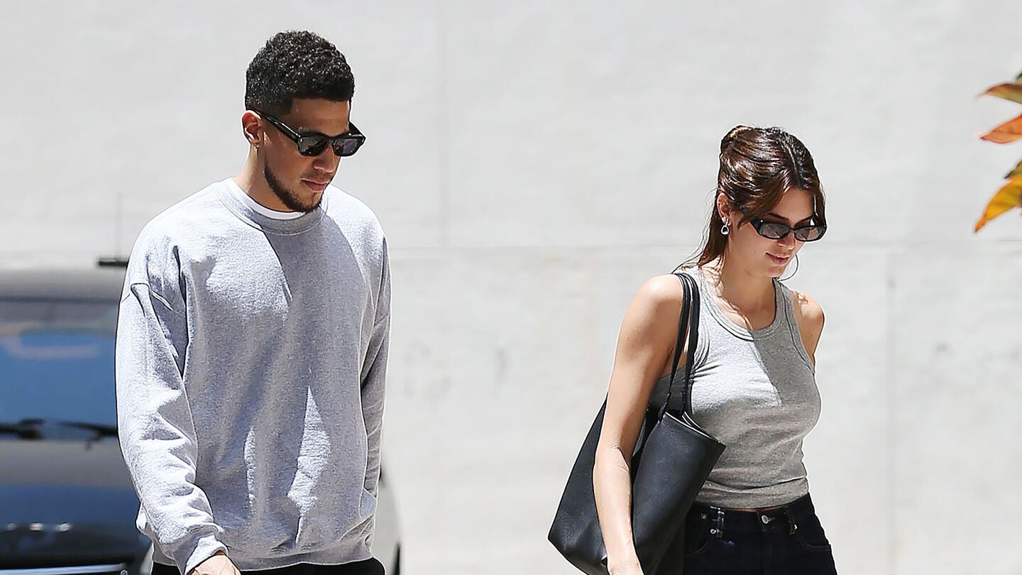 Kendall Jenner con su ex Devin Booker.