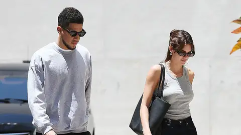 Kendall Jenner con su ex Devin Booker. Kendall Jenner con su ex Devin Booker.