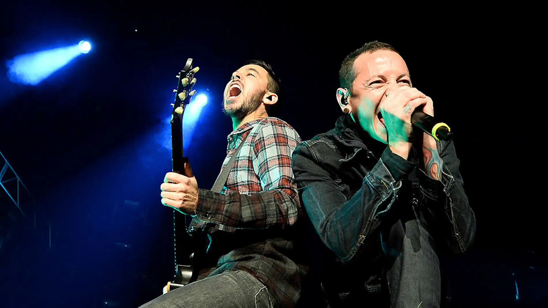 Mike Shinoda y Chester Bennington