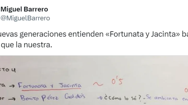 Comparte el analisis de un alumno sobre Fortunata y Jacinta y arrasa