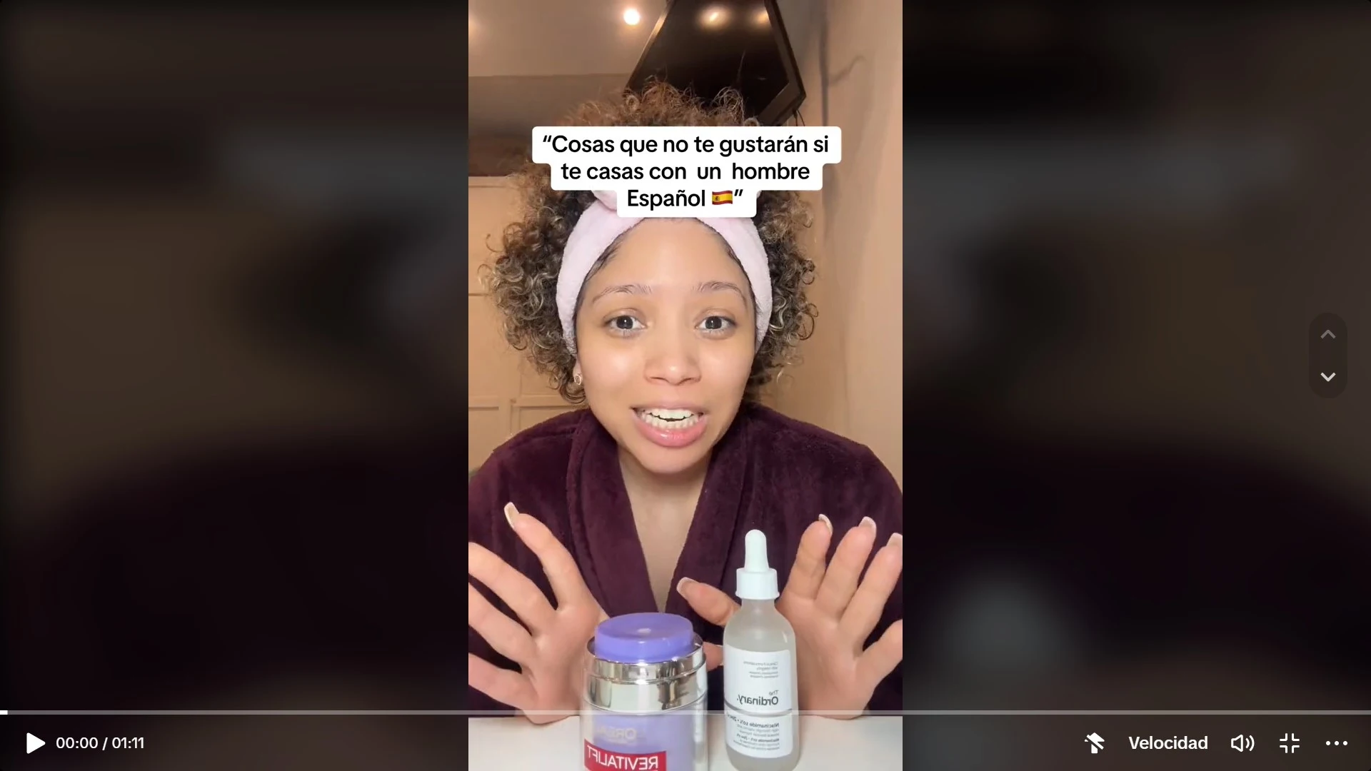 Tiktoker compara su marido español y lo que le advirtieron Tiktoker cubana