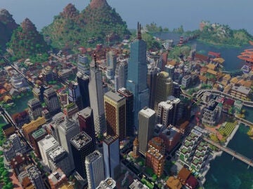 Newisle, la ciudad de Minecraft.