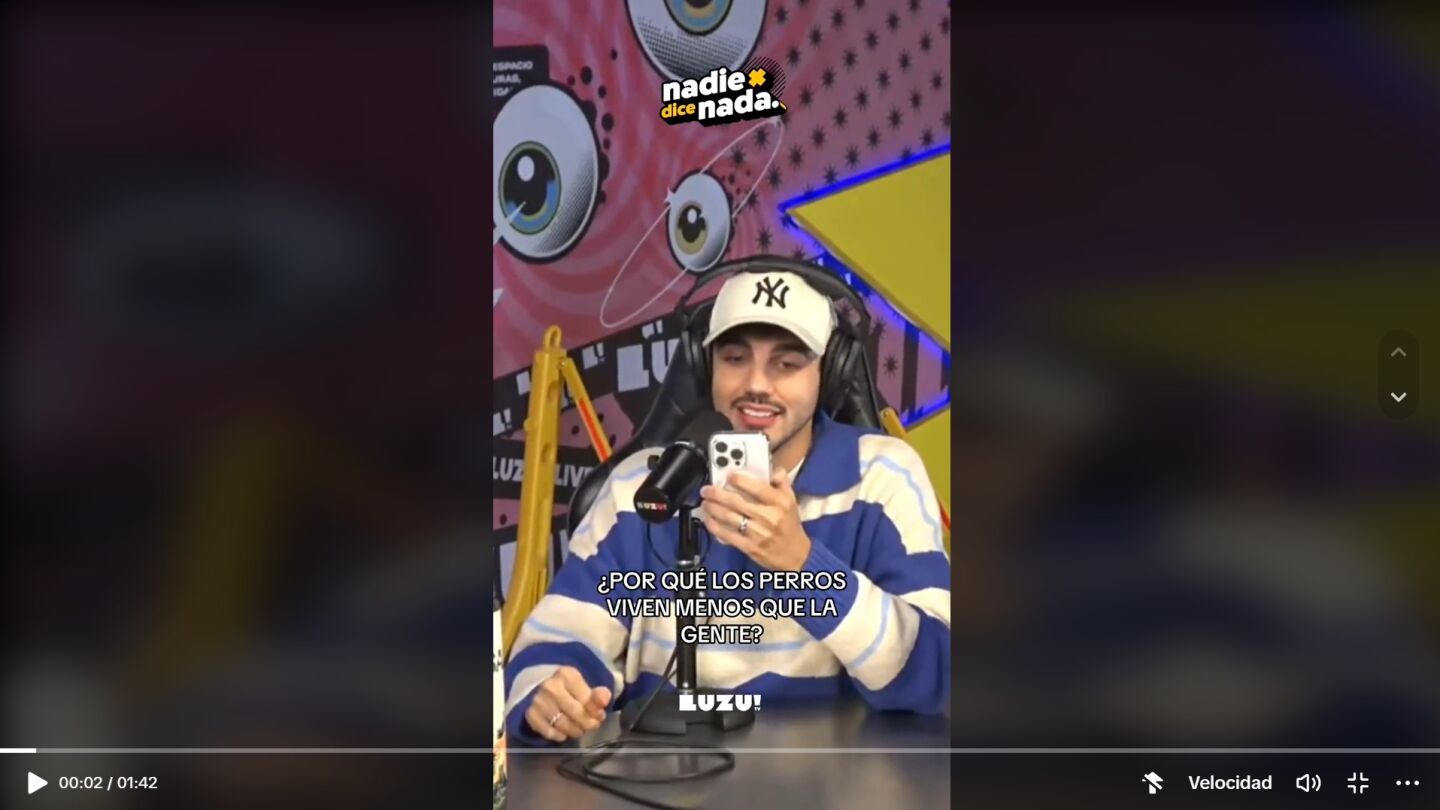 Tiktok podcast Nadie sabe nada 