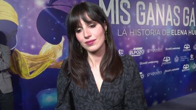 Emi Huelva en el estreno el documental sobre su hermana Elena: 