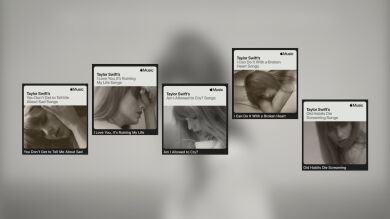 Taylor Swift crea cinco playlists en Apple Music con sus canciones ordenadas para cada fase del desamor