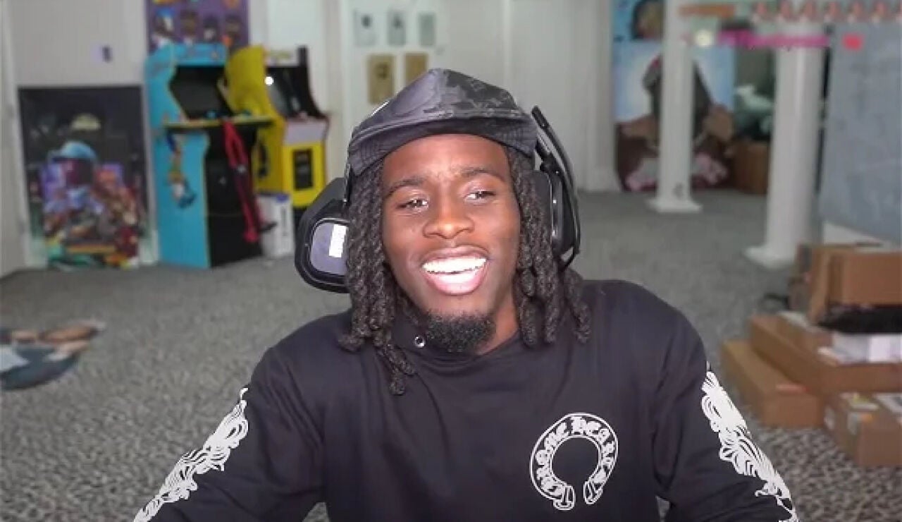 Kai Cenat en stream.