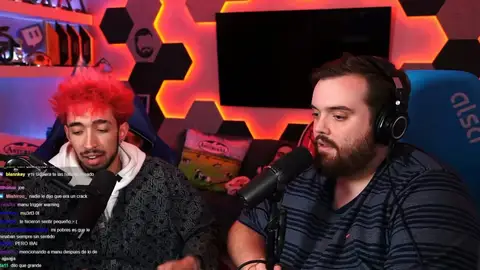 Paul Thin en el directo de Ibai Llanos Paul Thin en el directo de Ibai Llanos