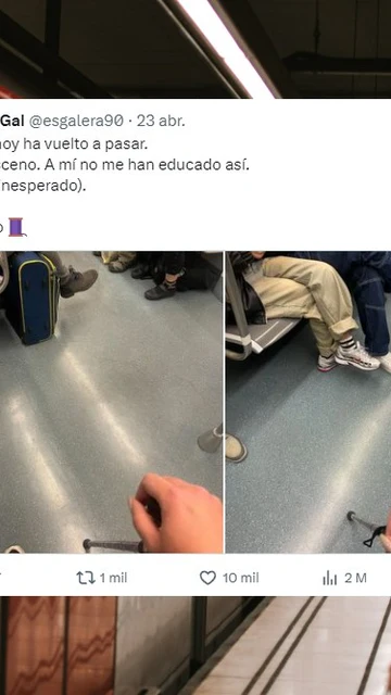 Una tuitera con esclerosis multiple cuenta lo que le ha pasado en el metro de Barcelona