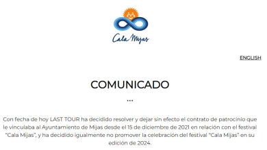 El festival Cala Mijas suspende su edición del 2024: ¿Qué ha sucedido?