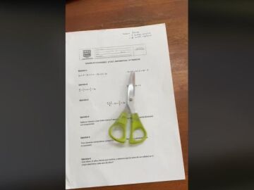 Un profesor de 1&ordm; de la ESO hace un experimento en un examen