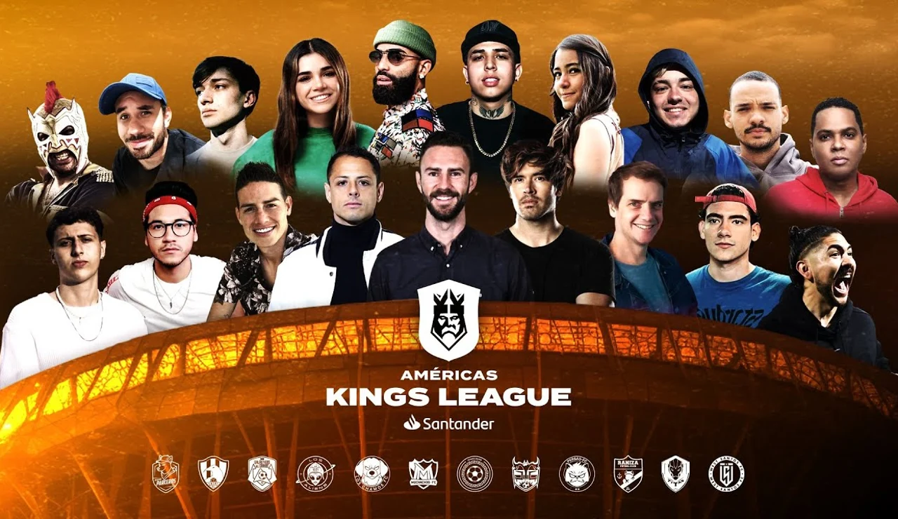 Imagen promocional de la Kings League Américas