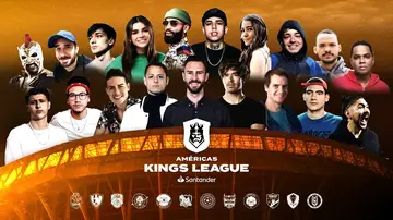 Imagen promocional de la Kings League Américas