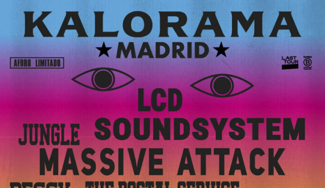 Cartel del Festival Kalorama en Madrid