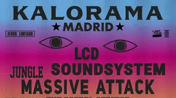 Cartel del Festival Kalorama en Madrid
