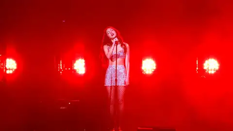 Olivia Rodrigo durante un concierto de su gira Olivia Rodrigo durante un concierto de su gira