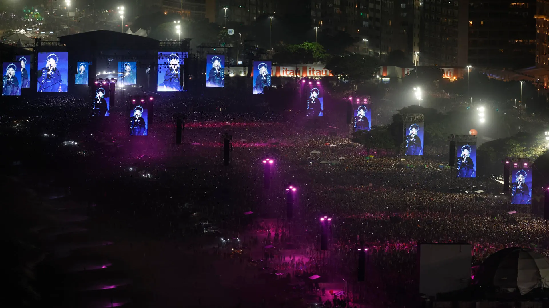 Concierto de Madonna en Copacabana