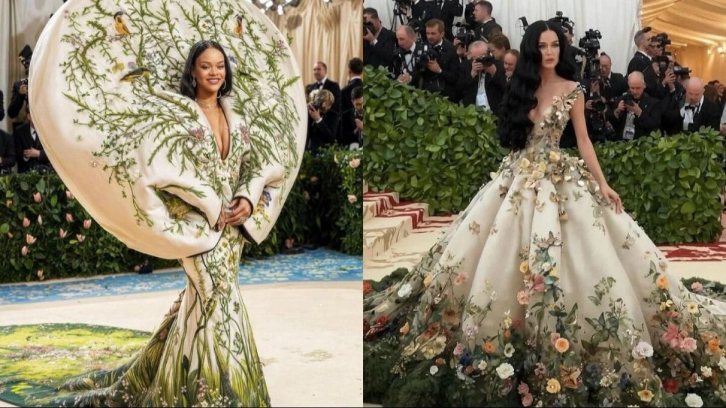 Im&aacute;genes generadas por Inteligencia Artificial de Rihanna y Katy Perry