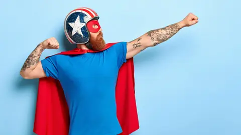 Superhéroe. Superhéroe.