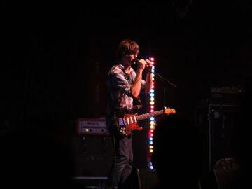 Stephen Malkmus durante un concierto de Pavement en 2010