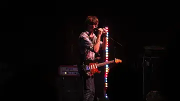 Stephen Malkmus durante un concierto de Pavement en 2010