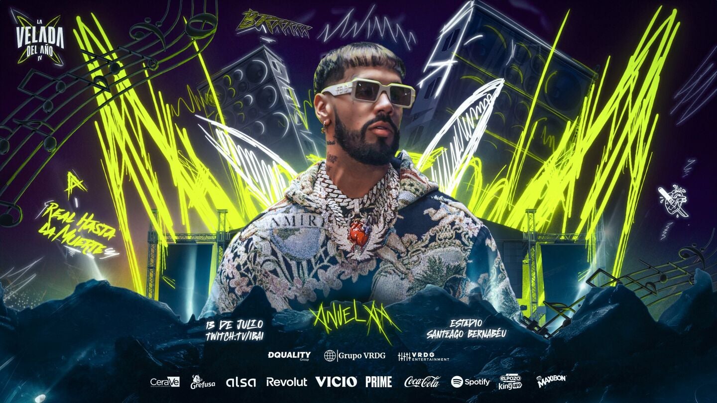 Anuel AA en La Velada del A&ntilde;o 4