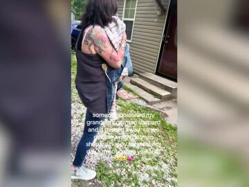 El vídeo de una mujer sorprendiendo a su abuela regalándole un cachorro de pastor aleman que está arrasando en TikTok