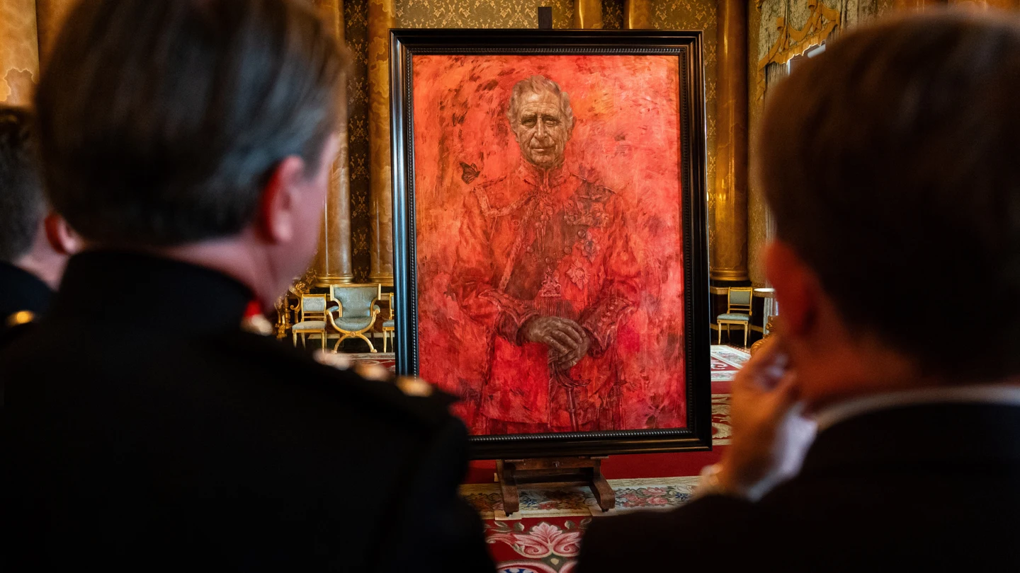 El nuevo retrato del rey Carlos III, pintado por Jonathan Yeo El nuevo retrato del rey Carlos III, pintado por Jonathan Yeo
