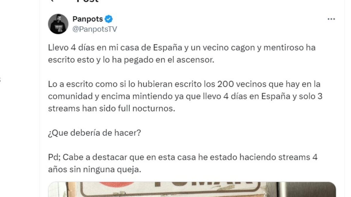 El tuit de la discorida