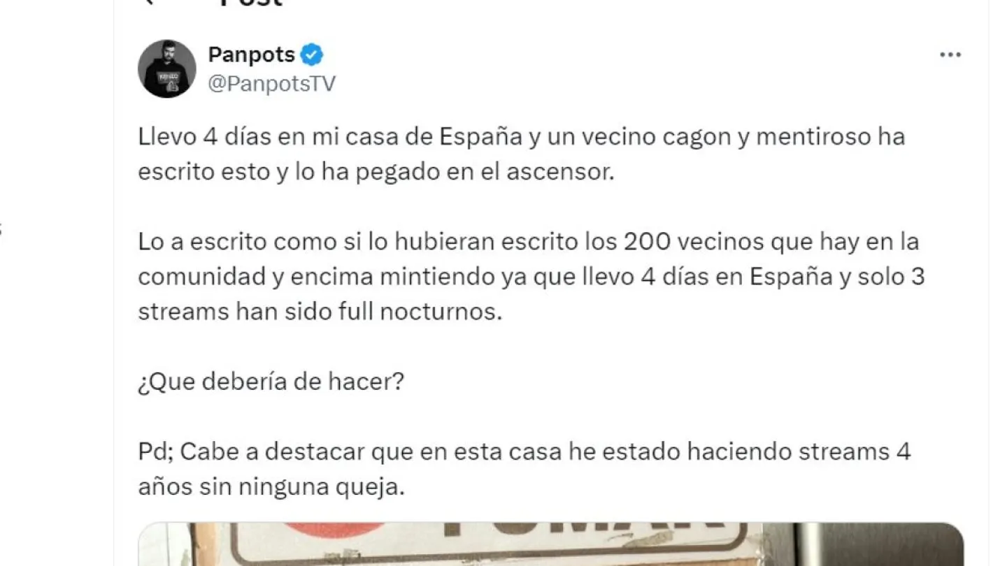 El tuit de la discorida El tuit de la discorida