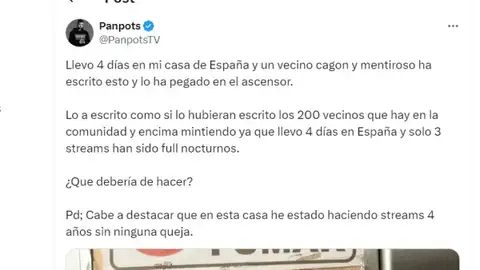 El tuit de la discorida El tuit de la discorida