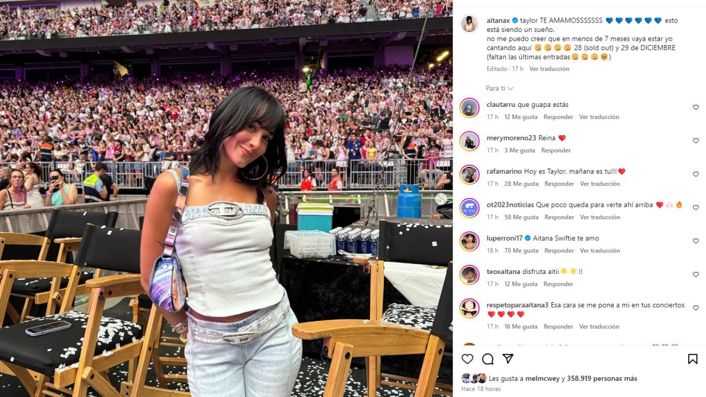 Instagram de Aitana