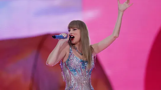Taylor Swift durante su primer concierto en Madrid Taylor Swift durante su primer concierto en Madrid