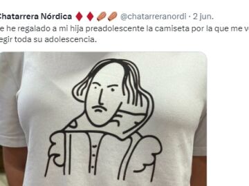 Una madre se vuelve viral al regalarle a su hija esta camiseta