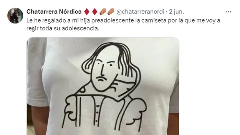 Una madre se vuelve viral al regalarle a su hija esta camiseta Una madre se vuelve viral al regalarle a su hija esta camiseta