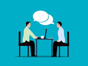 Entrevista de trabajo.
