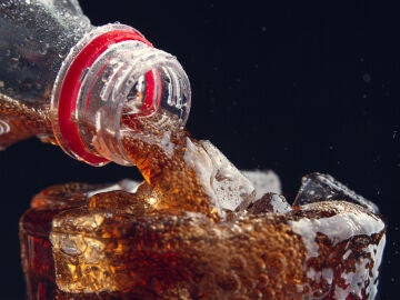 Botella de cola.
