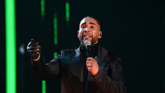 Don Omar durante una actuaci&oacute;n en 2024