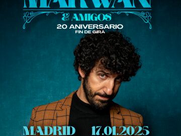 Marwán celebrará el fin de su gira 20 Aniversario con un concierto especial en el Wizink Center