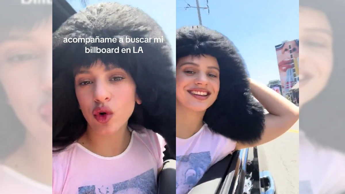 Imágenes de Rosalía es su tiktok viral Imágenes de Rosalía es su tiktok viral