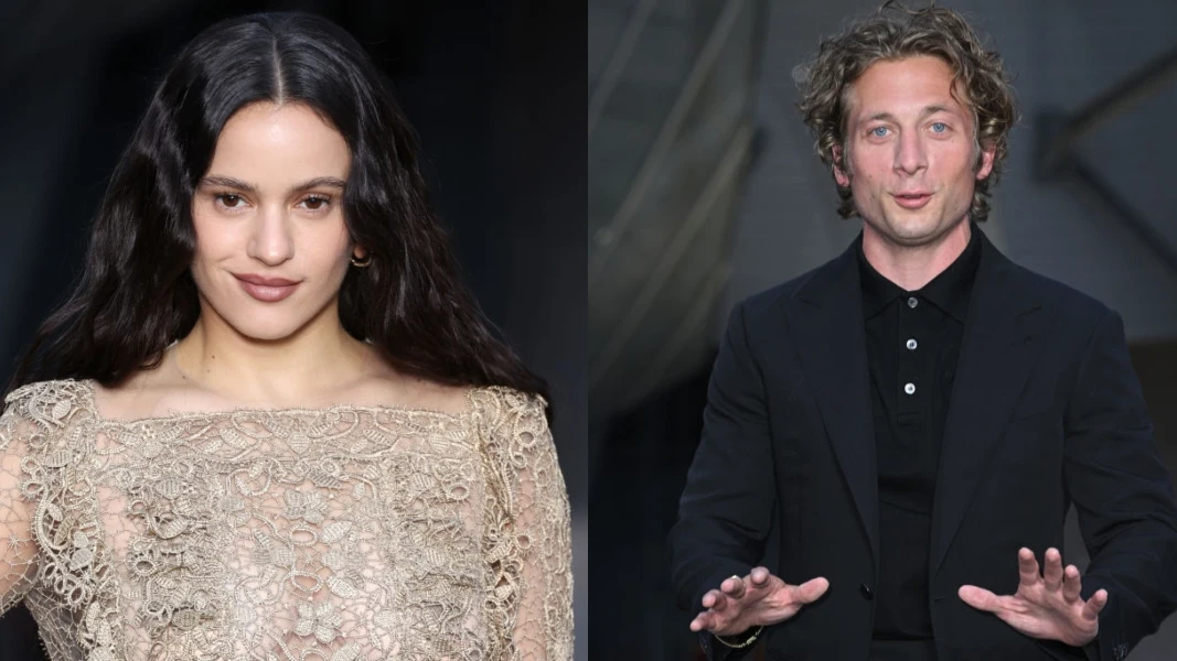 Rosal&iacute;a y Jeremy Allen White en Par&iacute;s