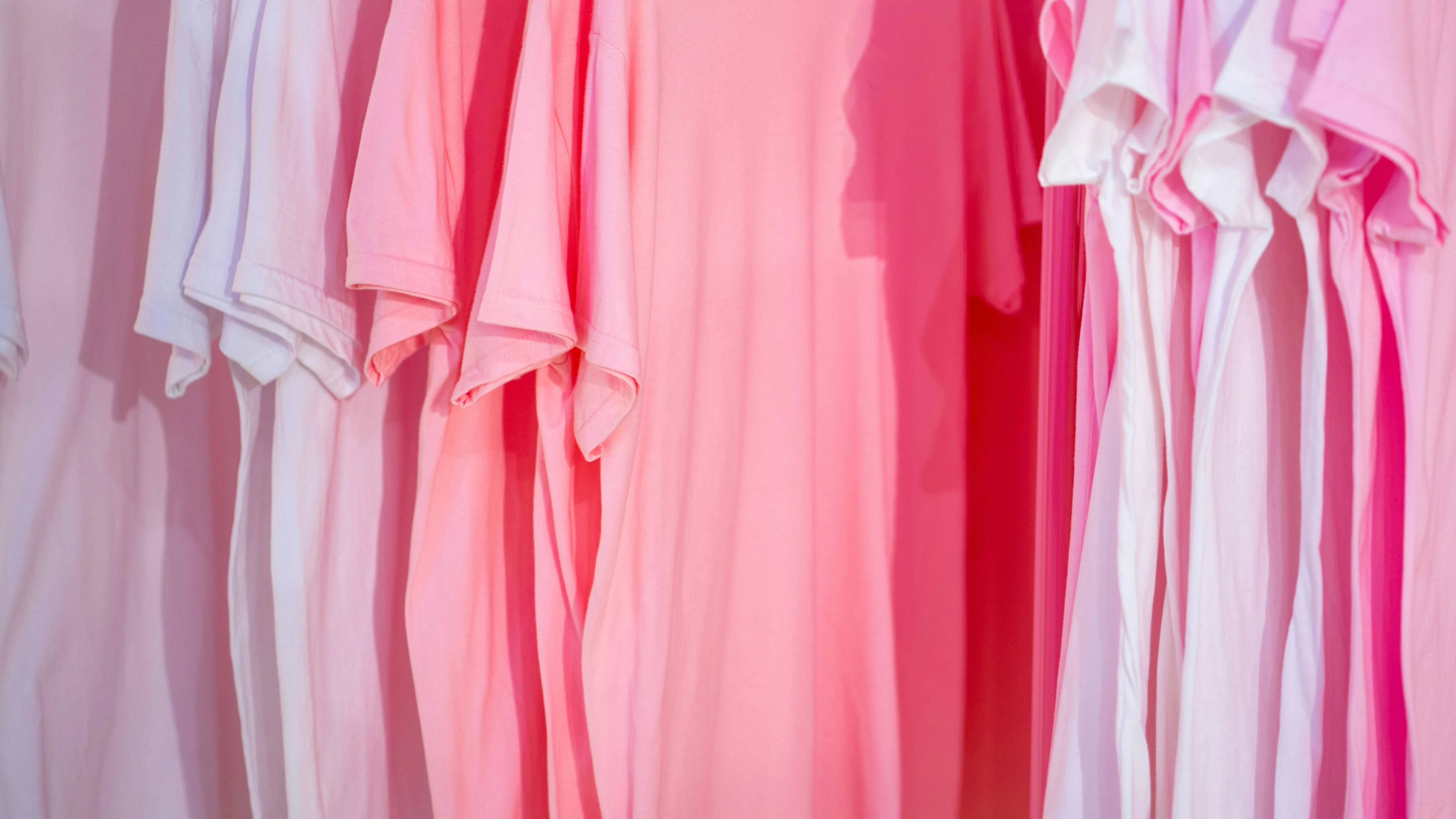 Camisetas rosas