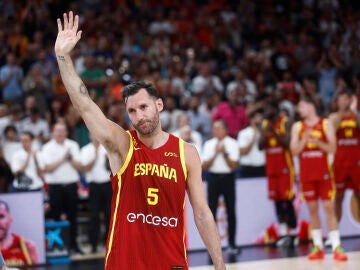 Rudy Fern&aacute;ndez con la selecci&oacute;n espa&ntilde;ol de baloncesto