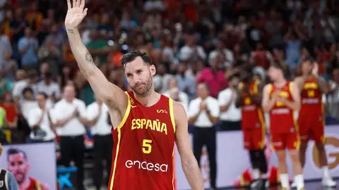 Rudy Fernández con la selección español de baloncesto Rudy Fernández con la selección español de baloncesto
