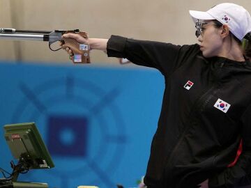 Imagen de Kim Yeji en los Juegos Ol&iacute;mpicos