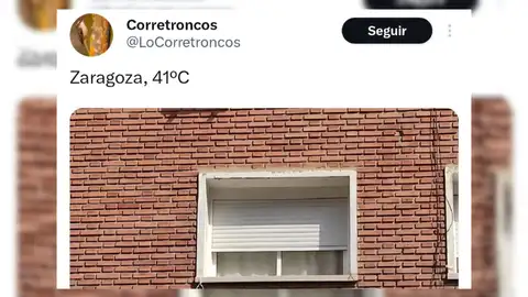 Tuit de @LoCorretroncos donde muestra un Papá Noel colgado de una ventana Tuit de @LoCorretroncos donde muestra un Papá Noel colgado de una ventana