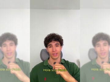 Imagen de un tiktok de Pablo
