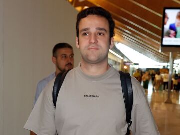 Froil&aacute;n de Marichalar en el aeropuerto Adolfo Su&aacute;rez Madrid-Barajas en julio de 2024